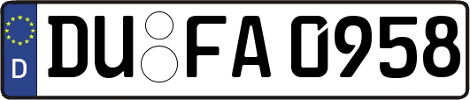 DU-FA0958