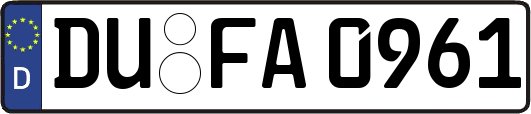 DU-FA0961