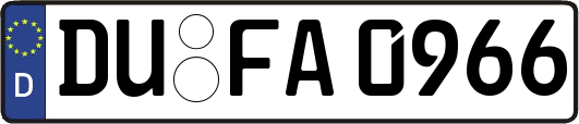DU-FA0966