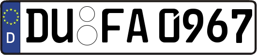 DU-FA0967