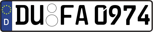 DU-FA0974