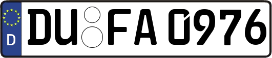 DU-FA0976