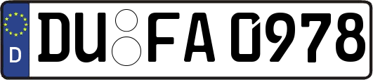 DU-FA0978