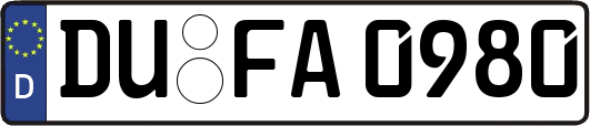 DU-FA0980