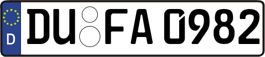 DU-FA0982