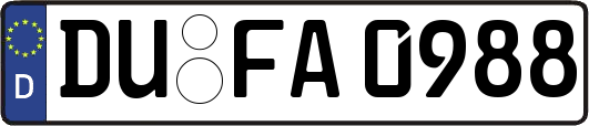 DU-FA0988