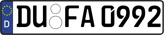 DU-FA0992
