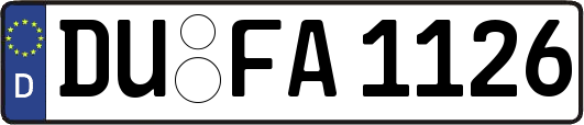DU-FA1126