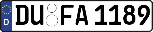 DU-FA1189