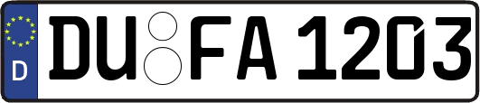 DU-FA1203