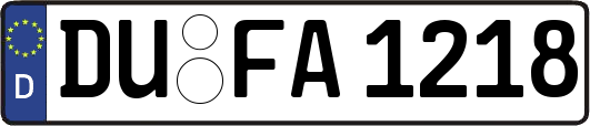 DU-FA1218