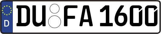 DU-FA1600