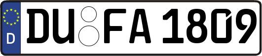 DU-FA1809