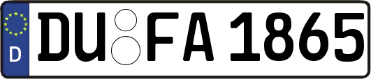 DU-FA1865