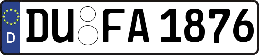 DU-FA1876