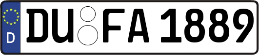 DU-FA1889