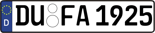 DU-FA1925