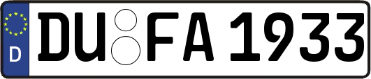 DU-FA1933