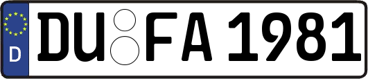 DU-FA1981