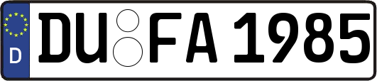 DU-FA1985