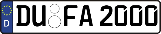 DU-FA2000