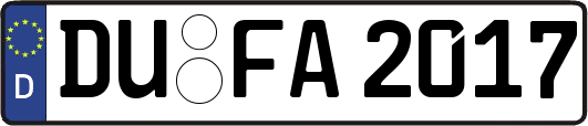 DU-FA2017