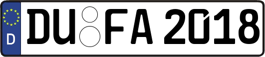 DU-FA2018