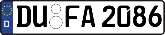 DU-FA2086