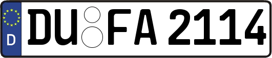 DU-FA2114