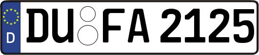 DU-FA2125
