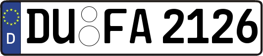 DU-FA2126