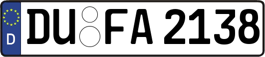 DU-FA2138