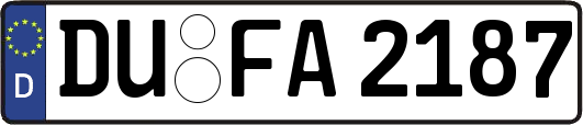 DU-FA2187