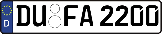 DU-FA2200