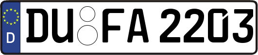 DU-FA2203