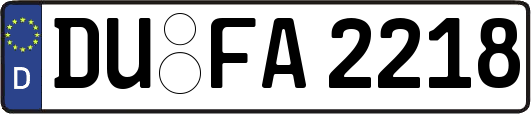 DU-FA2218