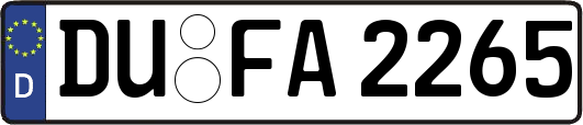 DU-FA2265