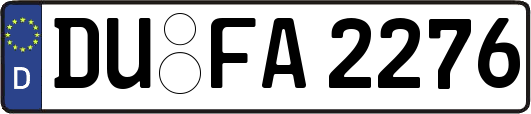 DU-FA2276