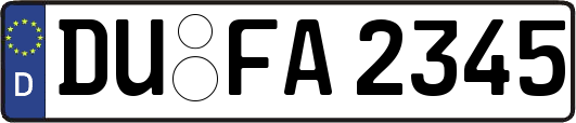 DU-FA2345
