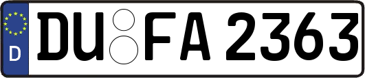 DU-FA2363