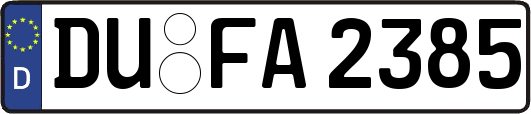 DU-FA2385