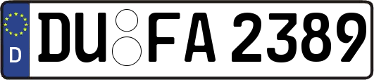 DU-FA2389