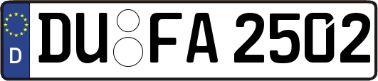 DU-FA2502