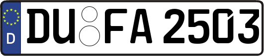 DU-FA2503