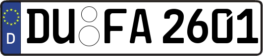 DU-FA2601
