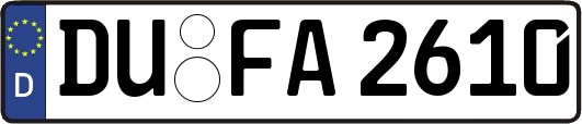 DU-FA2610