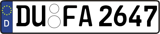 DU-FA2647