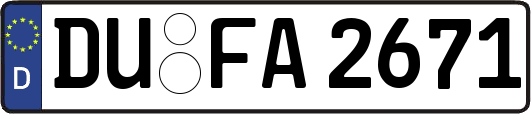DU-FA2671