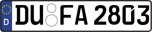 DU-FA2803