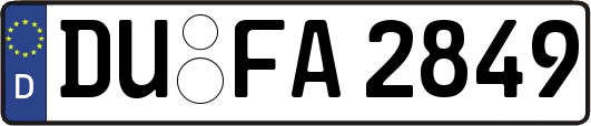 DU-FA2849